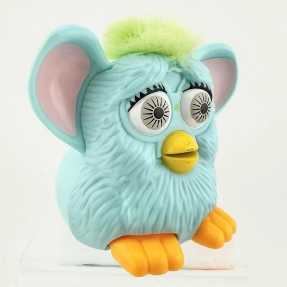 Vintage 1998 FURBY McDonalds Toys Happy Meal Tiger Collectible Toy